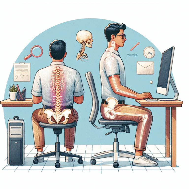 cuidados com coluna para quem trabalha sentado