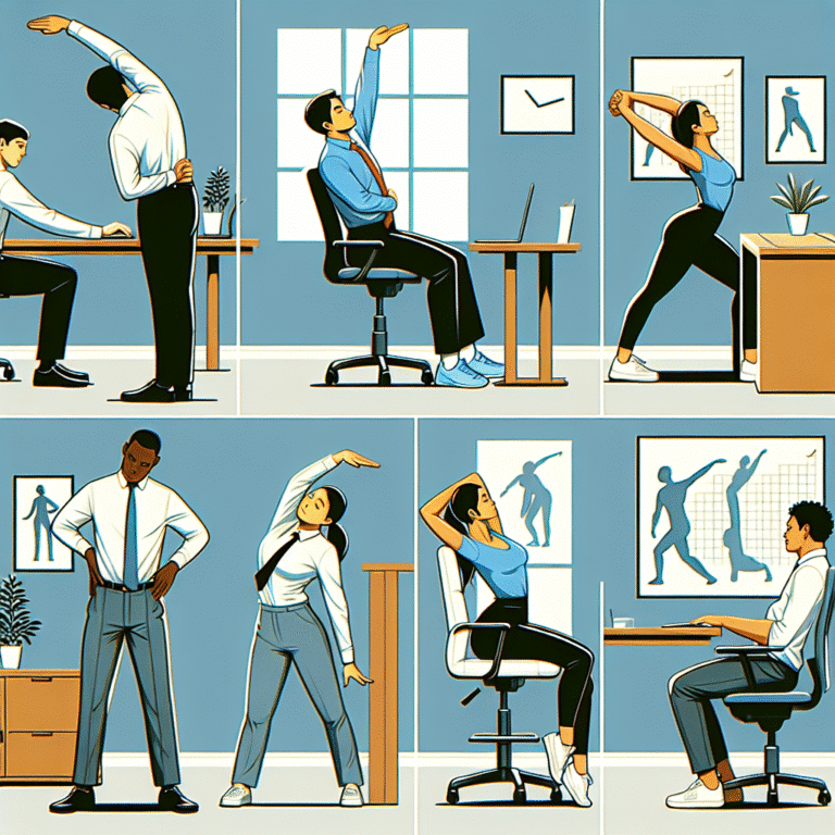 Alongamentos para evitar dores nas costas: cuide-se enquanto trabalha