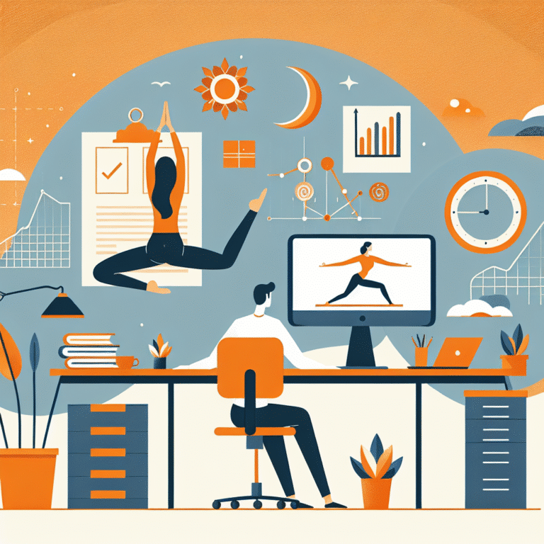 como usar yoga para melhorar a postura no trabalho