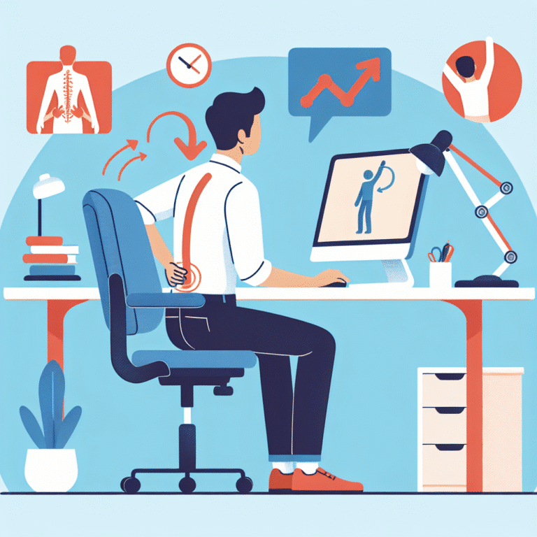 como evitar dor nas costas no trabalho com mudanças simples