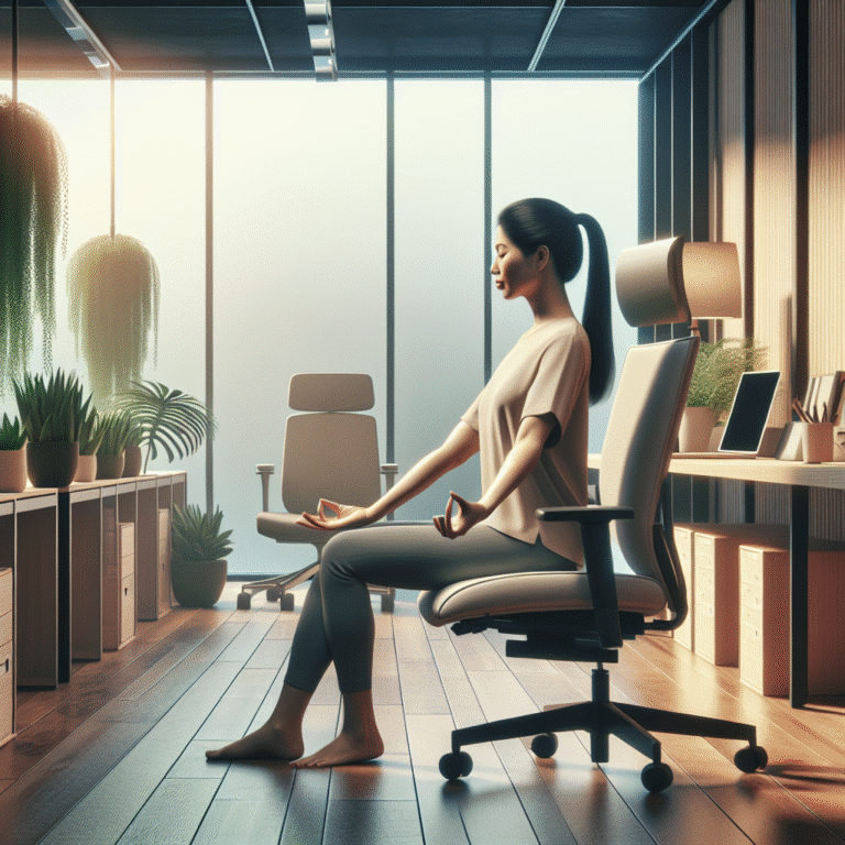 rotinas de yoga para escritório: otimizando seu dia de trabalho