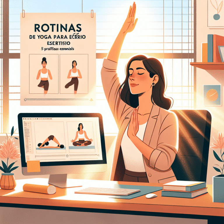 Rotinas de yoga para escritório: 5 práticas essenciais