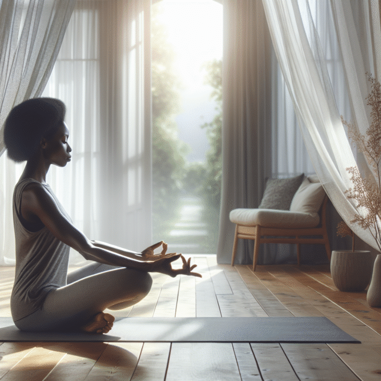 yoga sentado para alívio da tensão