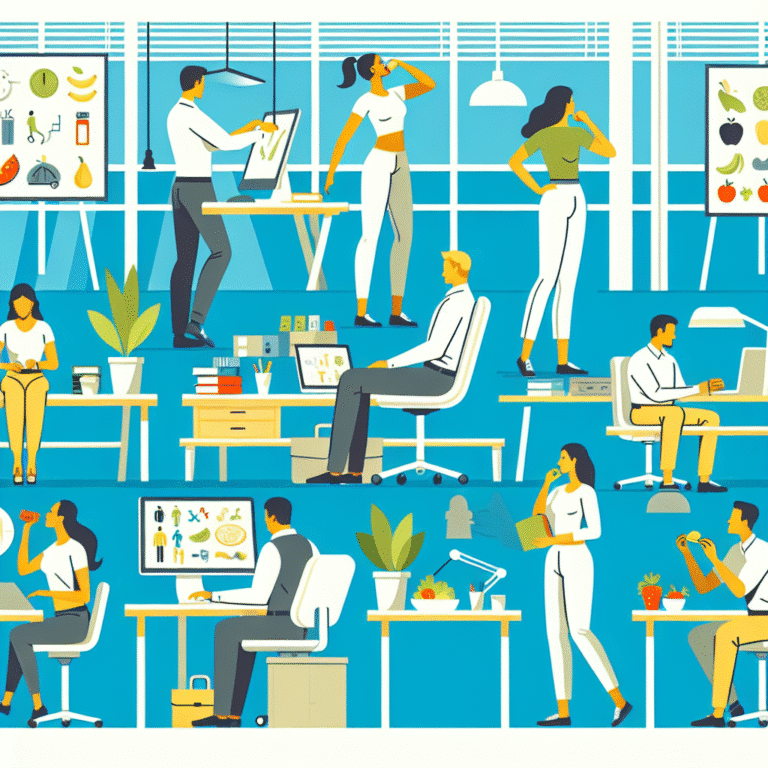 hábitos saudáveis no ambiente de trabalho