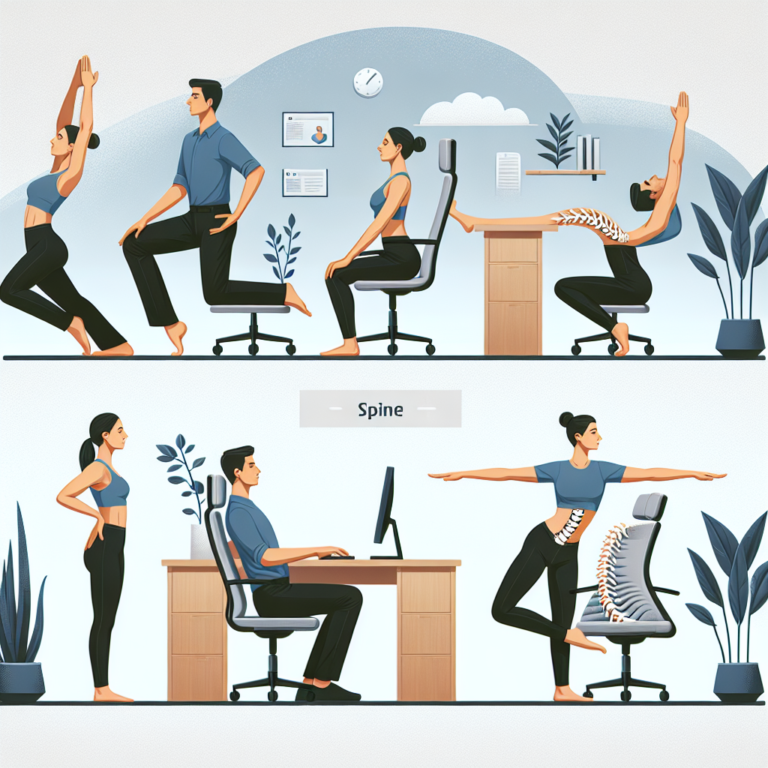 posições de yoga para melhorar a saúde da coluna no trabalho