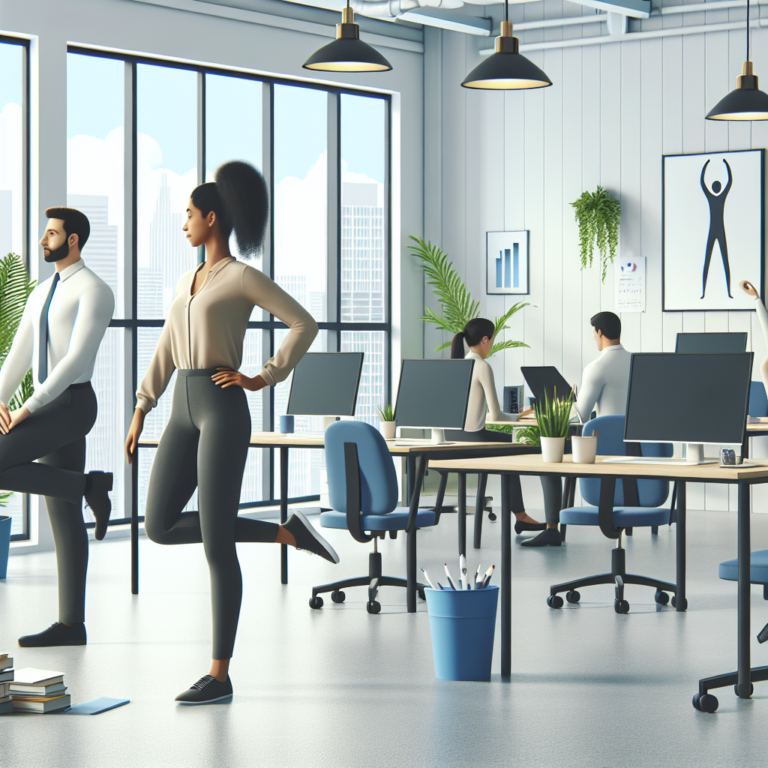 como implementar uma rotina de pausa ativa no escritório