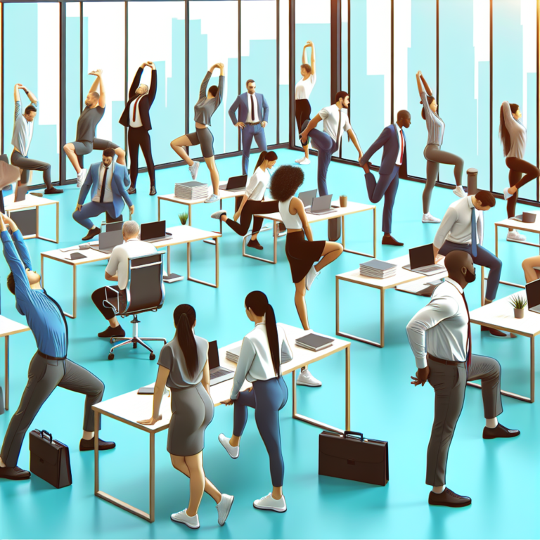 alongamentos diários: crie sua rotina para a saúde no trabalho