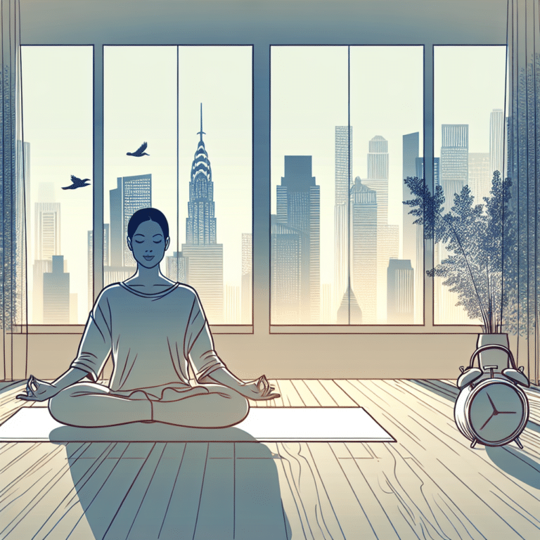 yoga para relaxar corpo e mente após uma longa jornada de trabalho