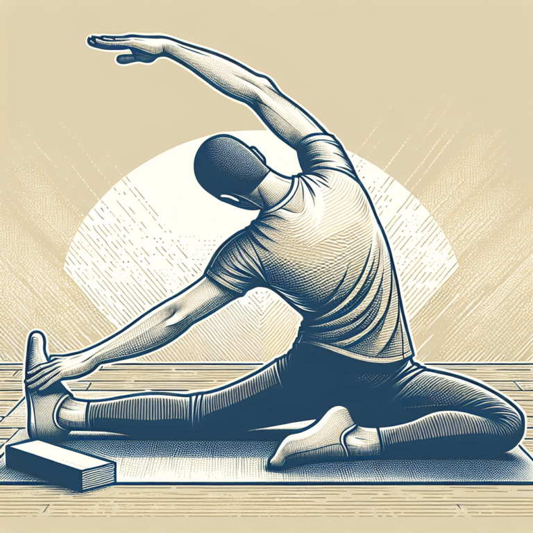 alongamento para coluna lombar sentado