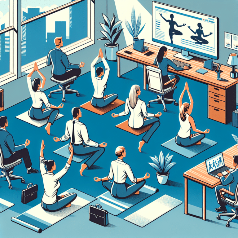 yoga sentado: como praticar no ambiente corporativo