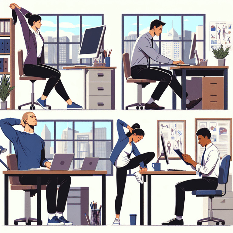 alongamentos curtos no ambiente de trabalho que fazem a diferença